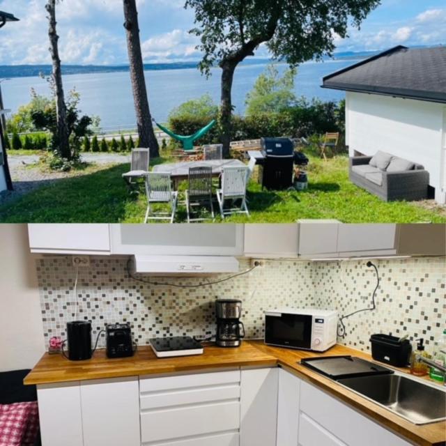 Seaside Retreat: Nordstrand Apartment with Garden and Cabin Oslo Exterior photo